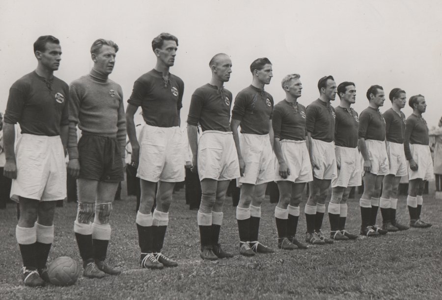 Landskamp fotball norge-danmark i oslo 1947